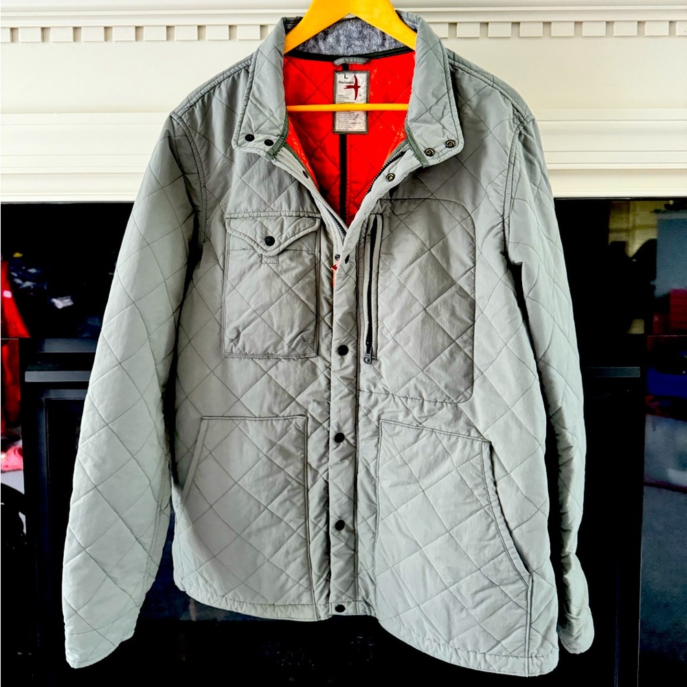 Relwen Quilted Insulated Trucker Jacket - Large